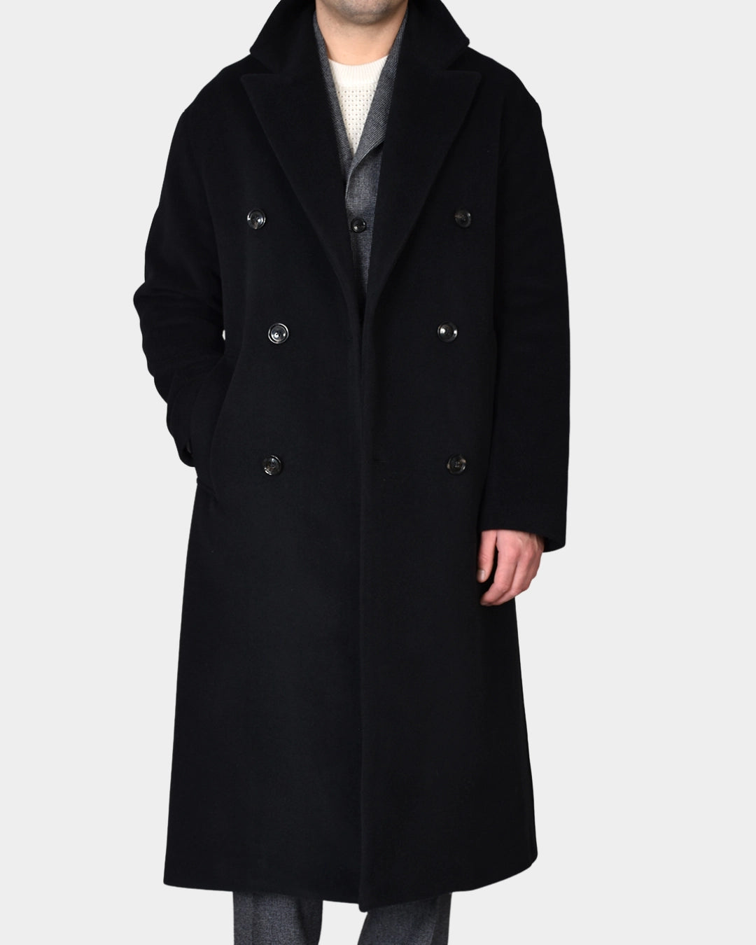 Willy Wool Coat - Black - Hugo Sthlm