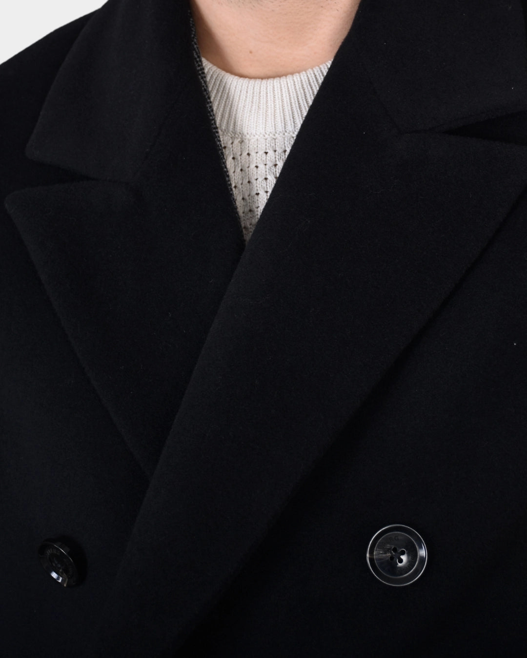 Willy Wool Coat - Black - Hugo Sthlm