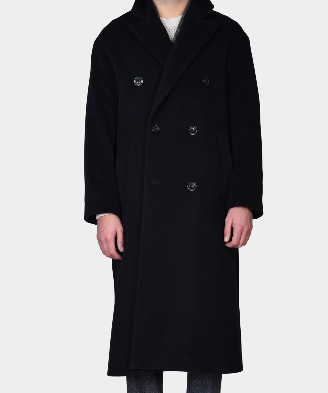 Willy Wool Coat - Black - Hugo Sthlm