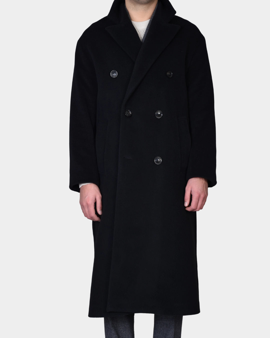 Willy Wool Coat - Black - Hugo Sthlm