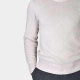 Oliver Structure Sweater - Moonbeam - Hugo Sthlm