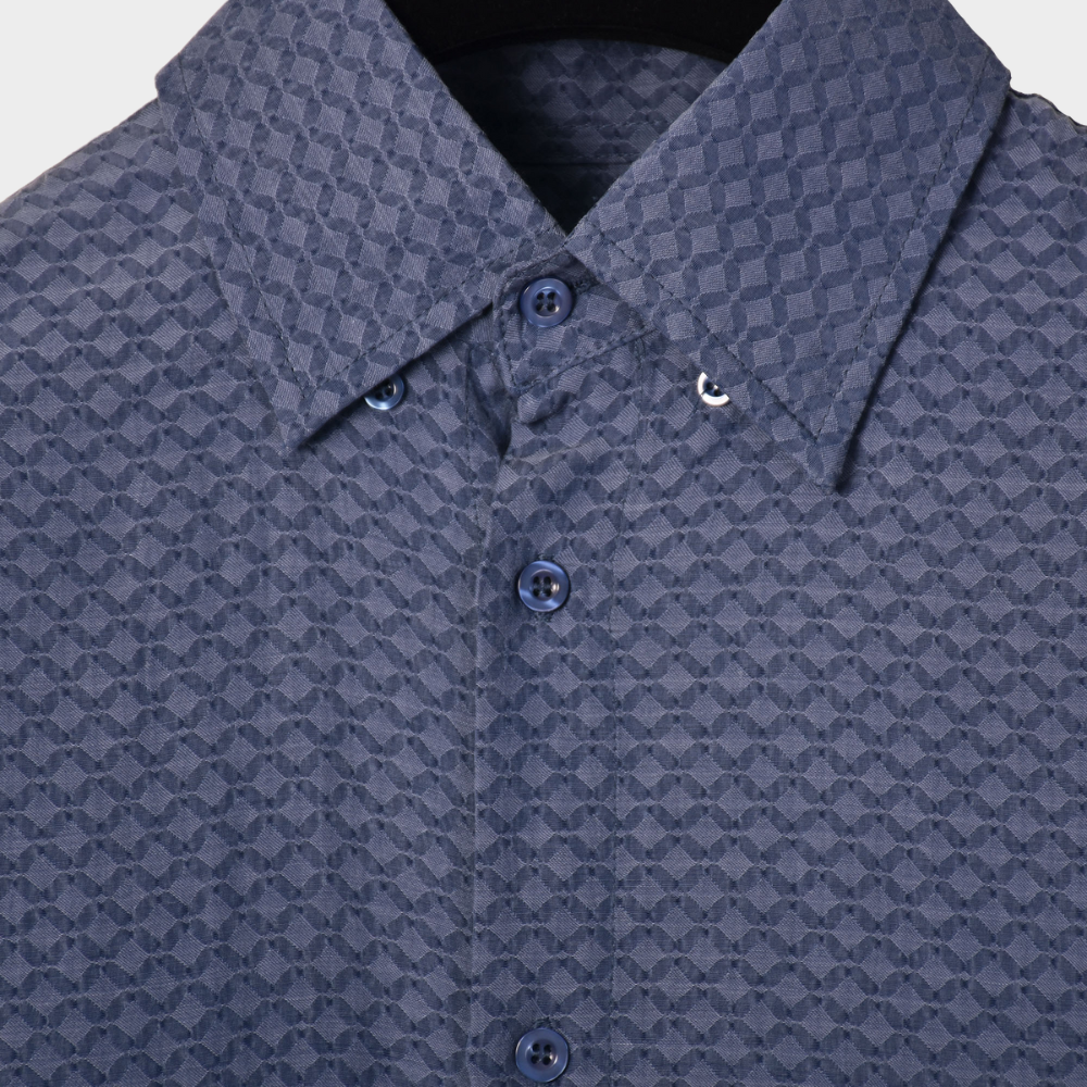 JONAH SHIRT - CUPRO BLUE - Hugo Sthlm