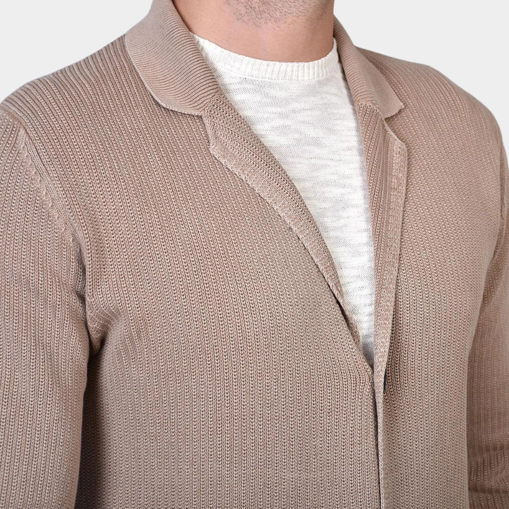 Jacket Cardigan Knitted - Beige - Hugo Sthlm