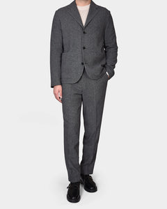 Jack Crinkled Wool Blazer - Black - Hugo Sthlm