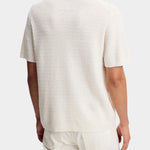 Jacques Structure Knit Polo - Tofu - Hugo Sthlm