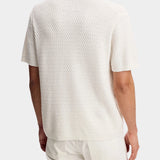 Jacques Structure Knit Polo - Tofu - Hugo Sthlm