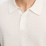 Jacques Structure Knit Polo - Tofu - Hugo Sthlm