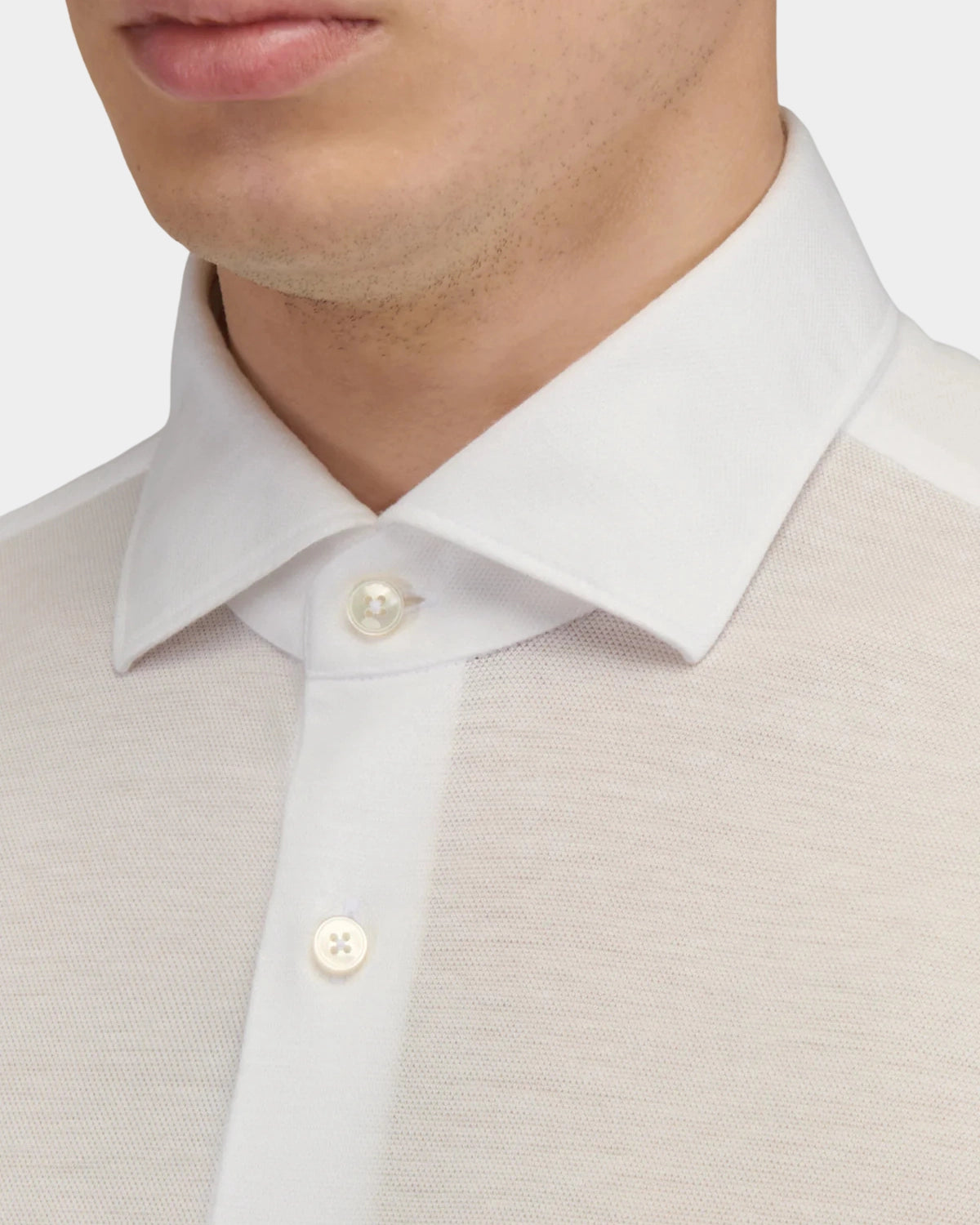 Jersey Piquet - White - Hugo Sthlm
