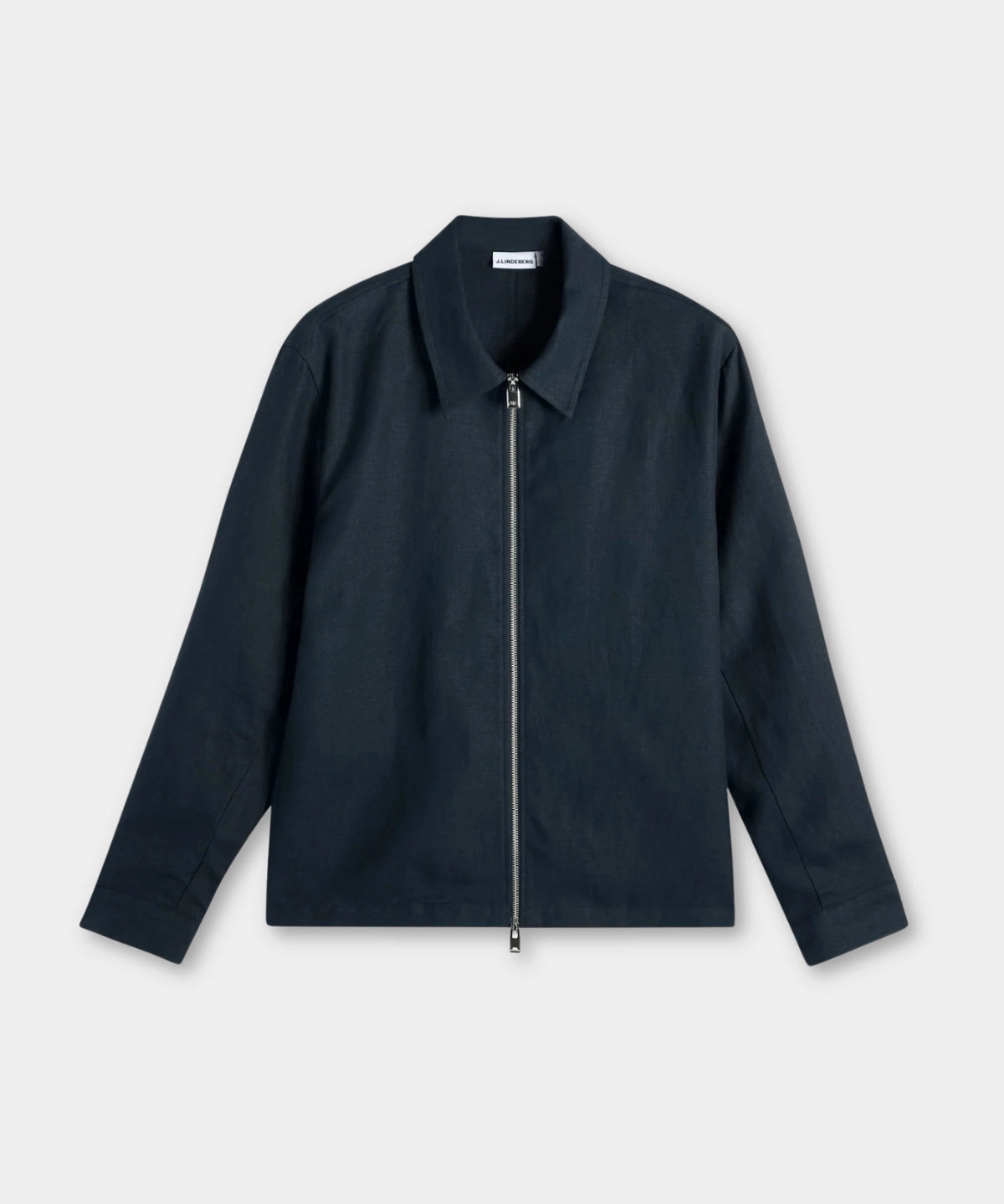 Julius Drape Linen Overshirt - JL Navy - Hugo Sthlm