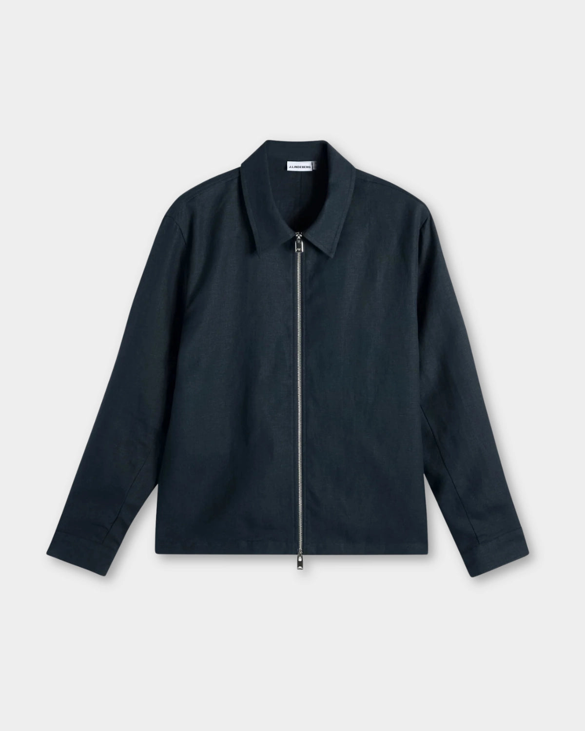 Julius Drape Linen Overshirt - JL Navy - Hugo Sthlm
