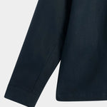 Julius Drape Linen Overshirt - JL Navy - Hugo Sthlm