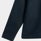 Julius Drape Linen Overshirt - JL Navy - Hugo Sthlm