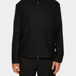 Julius Cash Flannel Overshirt - Darl Grey Melange - Hugo Sthlm