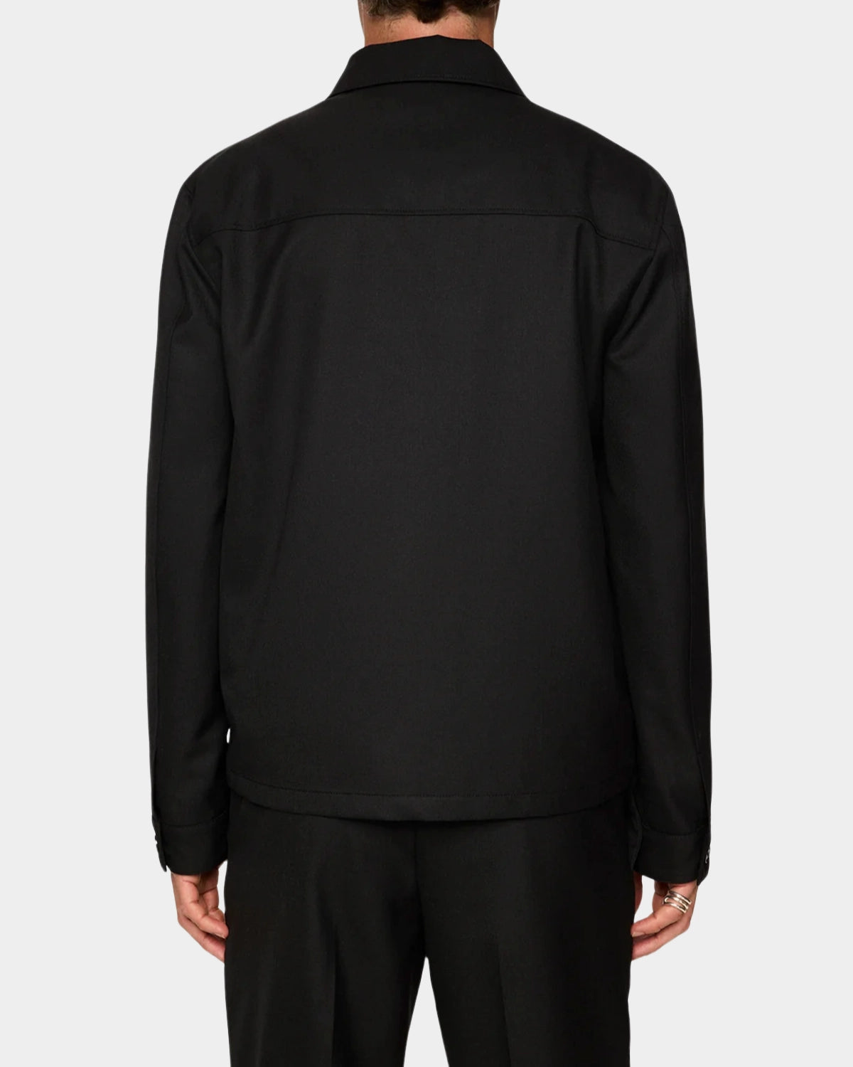 Juri Sharp Twill Jacket - Black - Hugo Sthlm