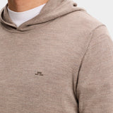 Karl Merino Hoodie - Brindle Melange