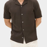 Kirk Knitted Shirt - Brown - Hugo Sthlm
