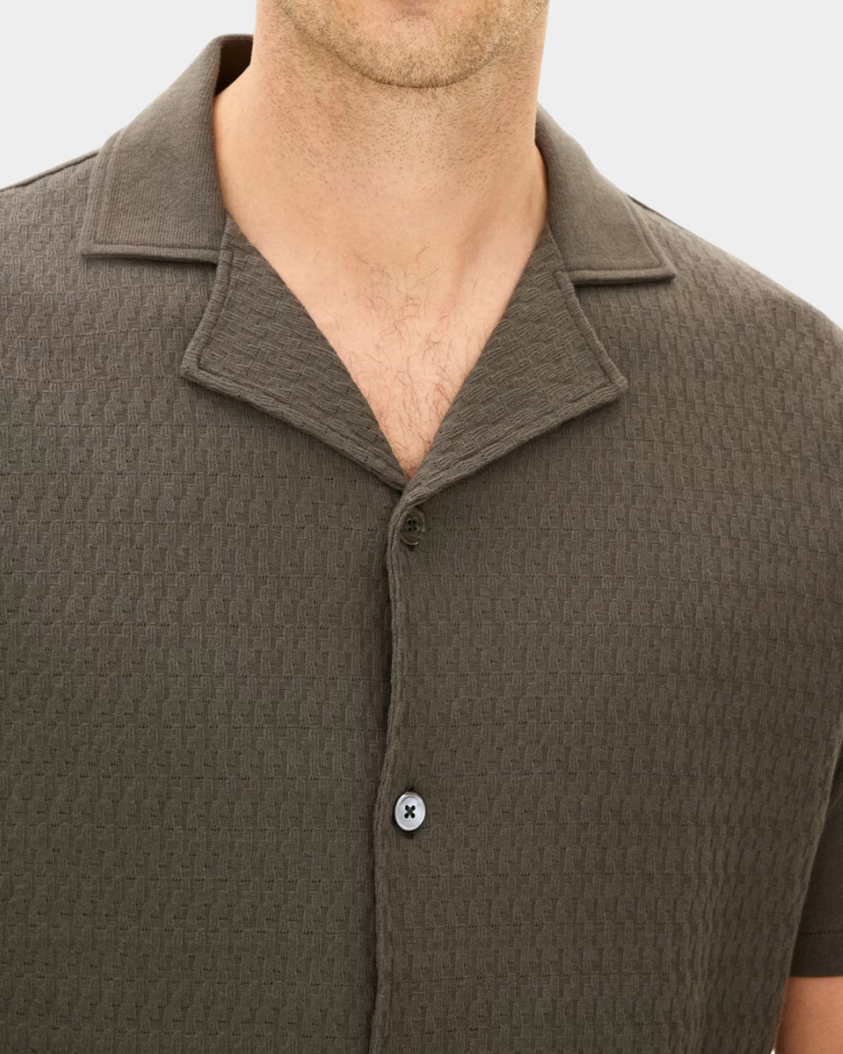 Kirk Knitted Shirt - Green - Hugo Sthlm