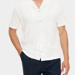 Kirk Knitted Shirt - White - Hugo Sthlm