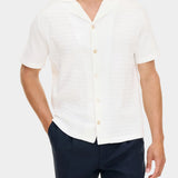 Kirk Knitted Shirt - White - Hugo Sthlm
