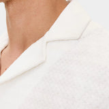 Kirk Knitted Shirt - White - Hugo Sthlm