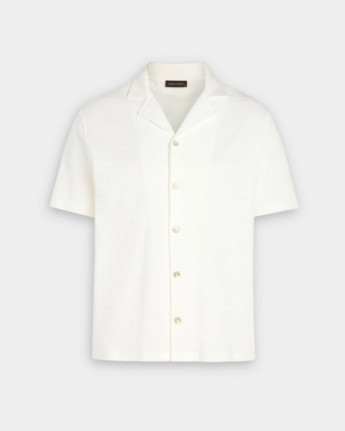 Kirk Knitted Shirt - White - Hugo Sthlm
