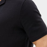 Kirk Knitted Shirt - Night Blue - Hugo Sthlm