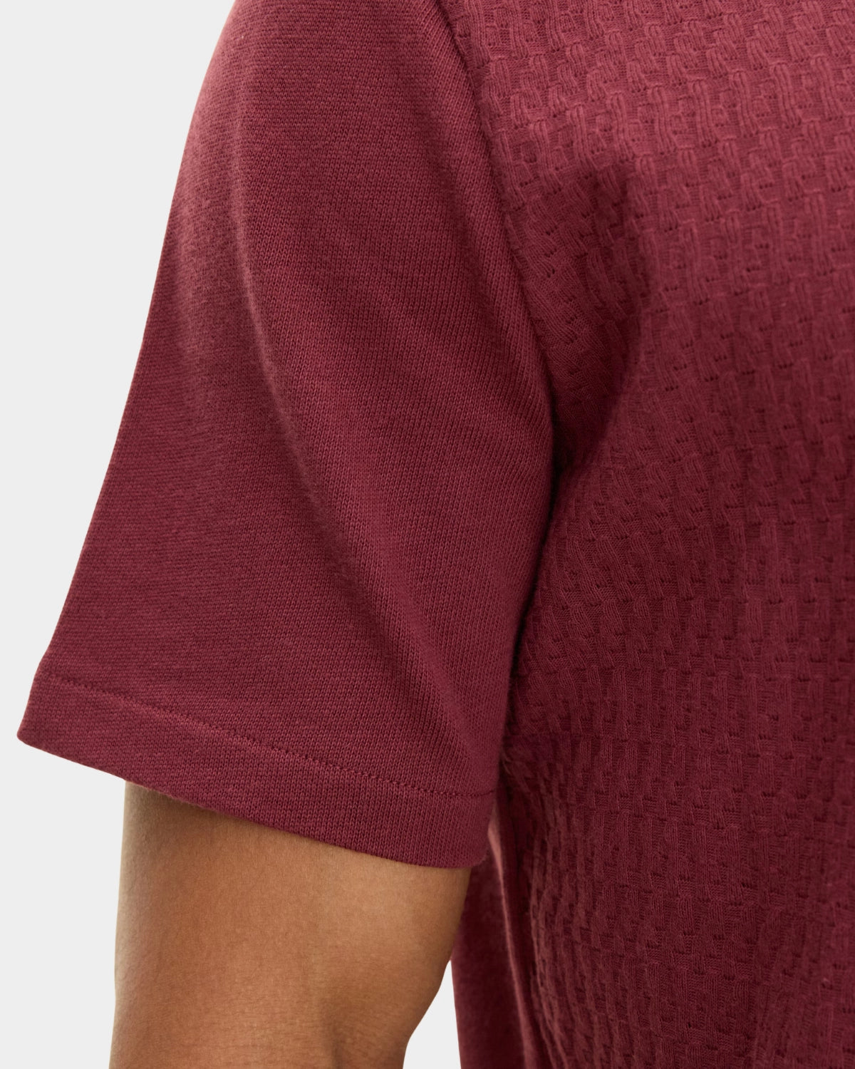 Kirk Knitted Shirt - Port Red - Hugo Sthlm