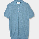 Knitted SS Polo - Minto - Hugo Sthlm