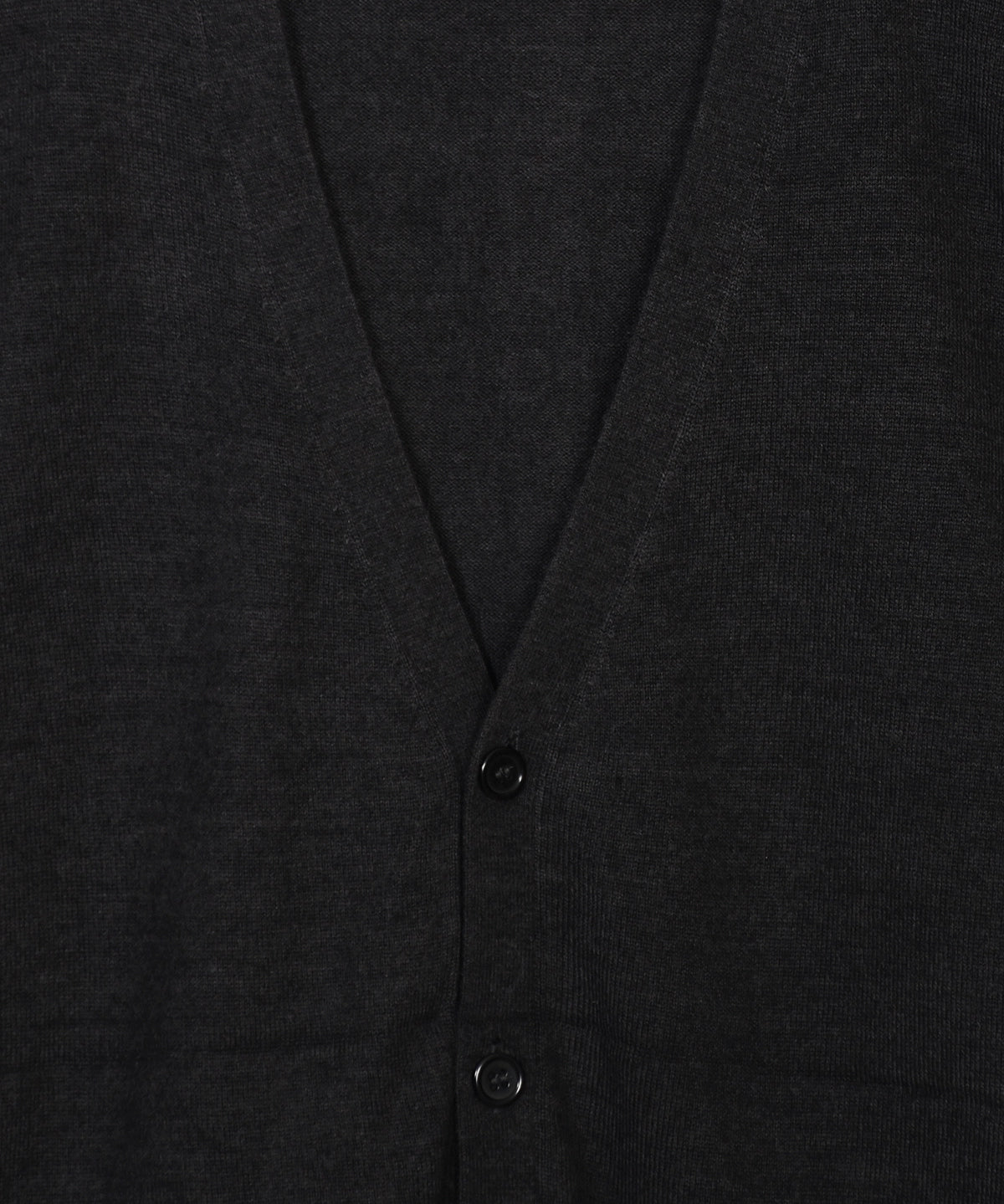 Knitted Vest Merino - Grey - Hugo Sthlm