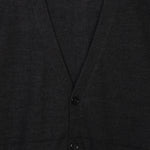 Knitted Vest Merino - Grey - Hugo Sthlm