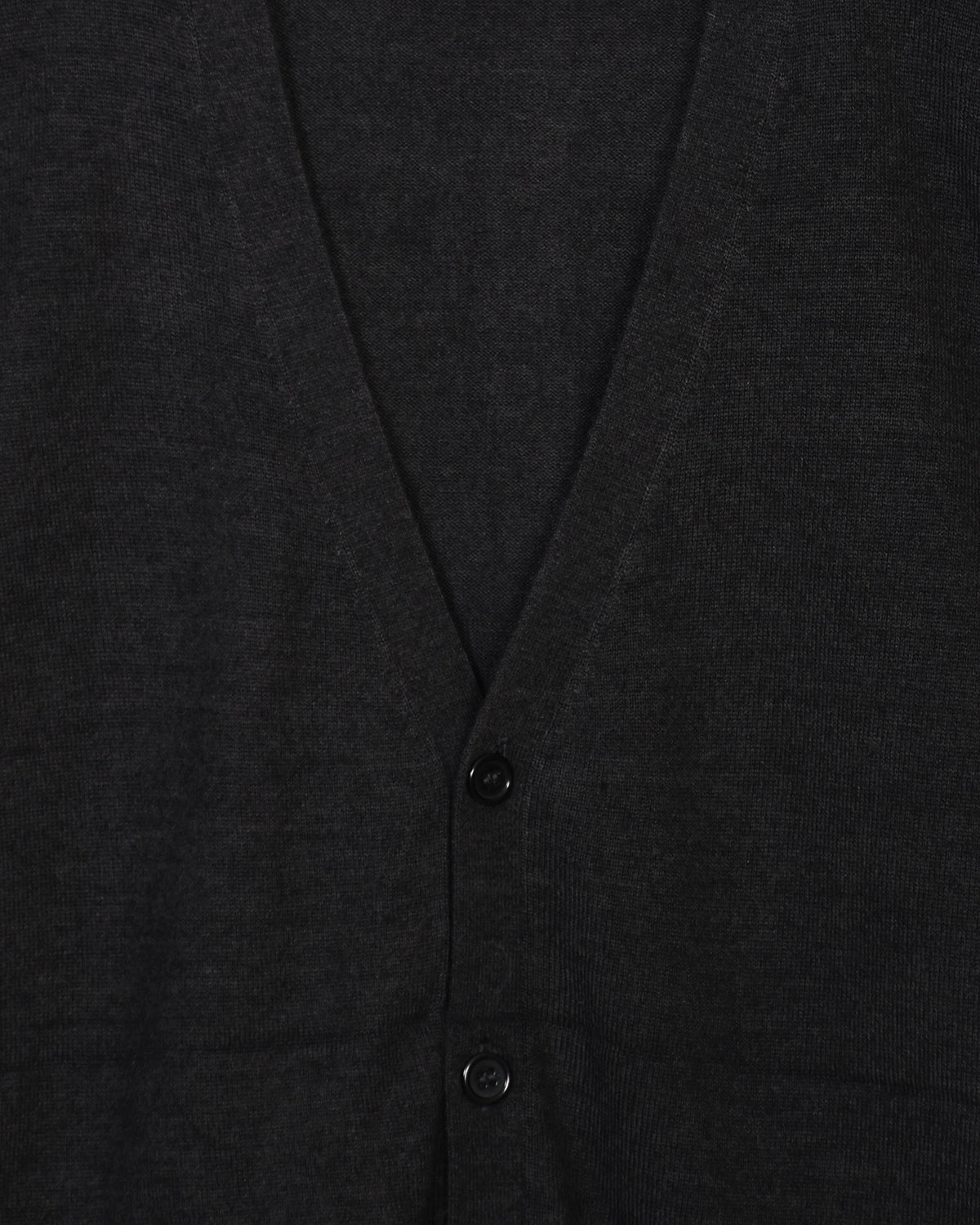 Knitted Vest Merino - Grey - Hugo Sthlm