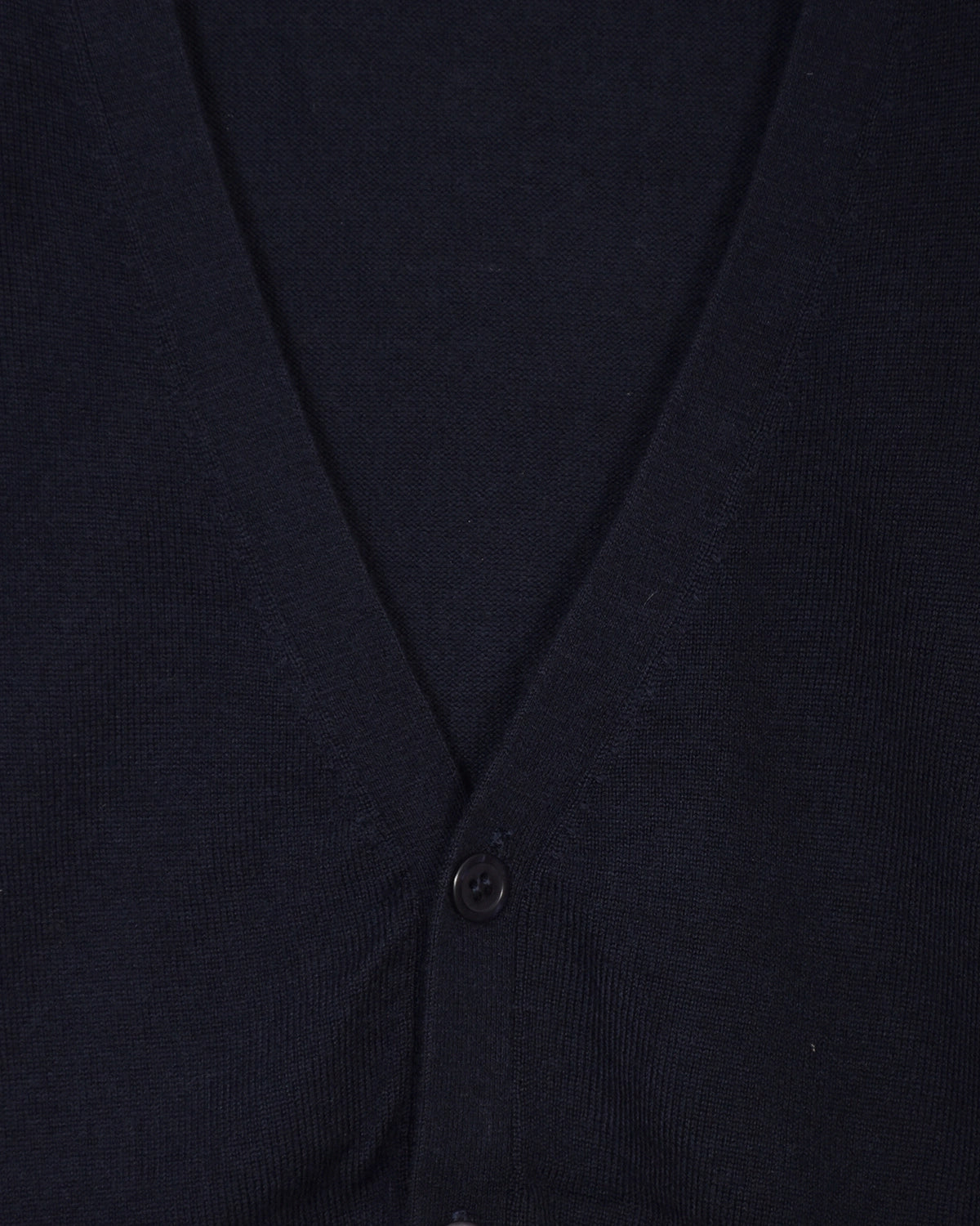 Knitted Vest Merino - Navy - Hugo Sthlm