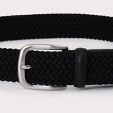 Lendinara Braided Nylon Belt - Black - Hugo Sthlm