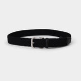 Lendinara Braided Nylon Belt - Black