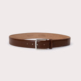 Limana Leather Belt - Mahogny