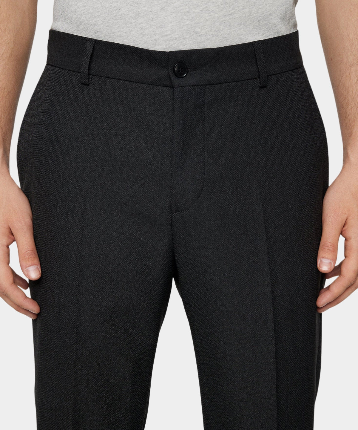 Logan Tecno Stretch Pants - Asphalt - Hugo Sthlm