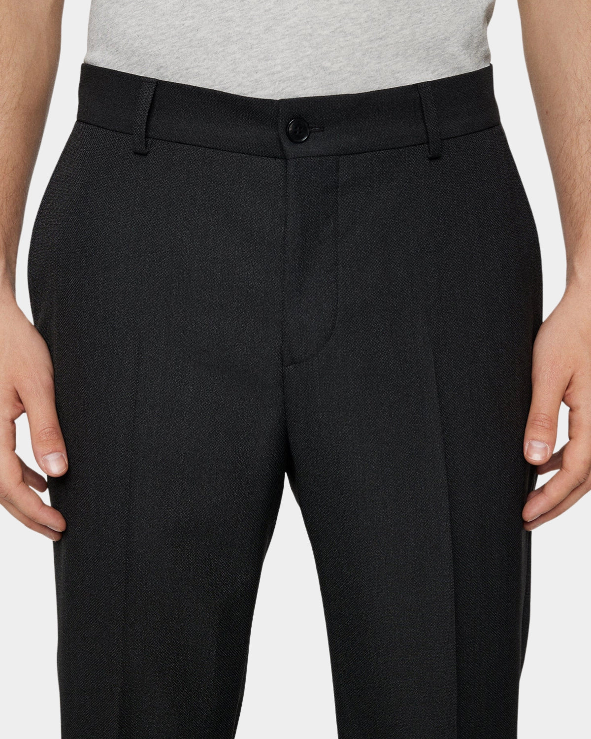Logan Tecno Stretch Pants - Asphalt - Hugo Sthlm