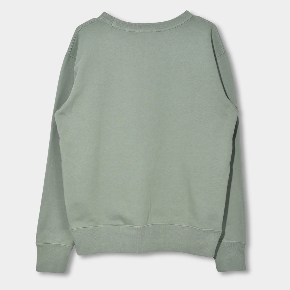 Loop Wheel Sweatshirt Unbrushed Terry' - Moss - Hugo Sthlm