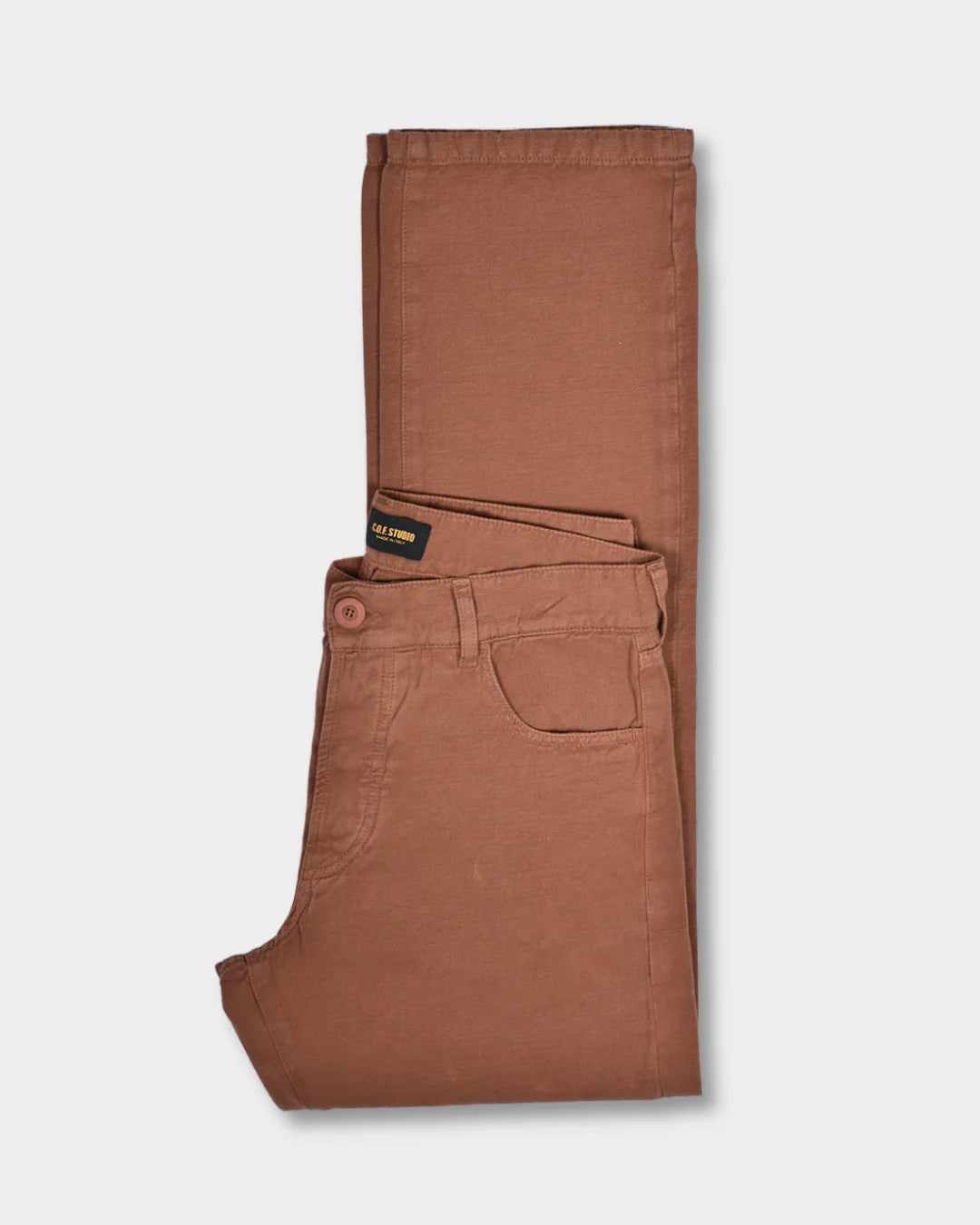 Loose 5 Pocket Light C - Brown - Hugo Sthlm