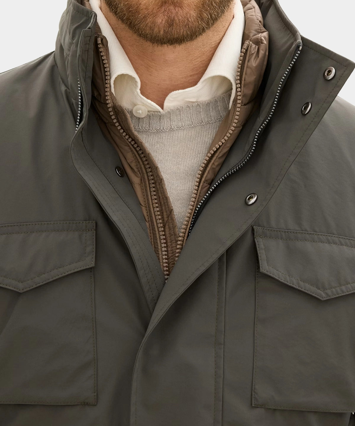 M-65 Field Jacket - Rosciola Green - Hugo Sthlm