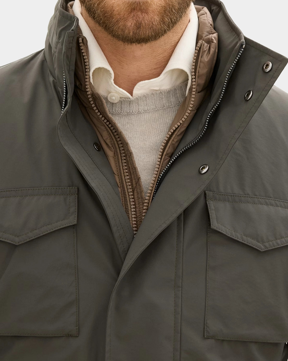 M-65 Field Jacket - Rosciola Green - Hugo Sthlm