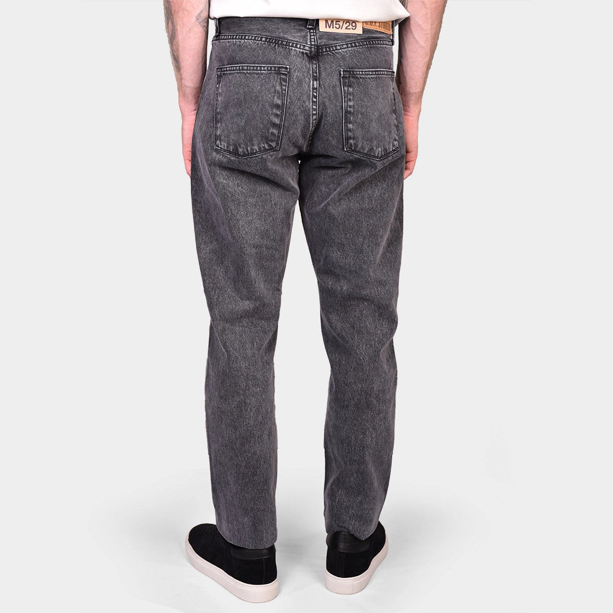 M5 Straight Fit 13OZ - Blk Blk VT Blk - Hugo Sthlm