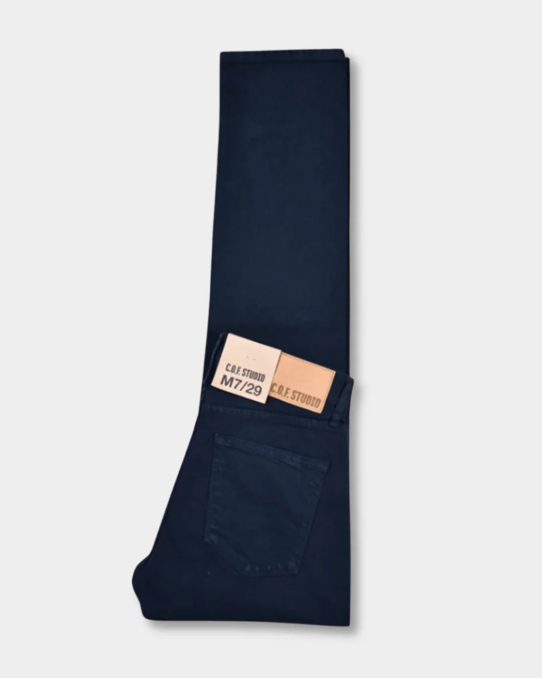 M7 TAPERED COMFORT ORGANIC - Blue - Hugo Sthlm