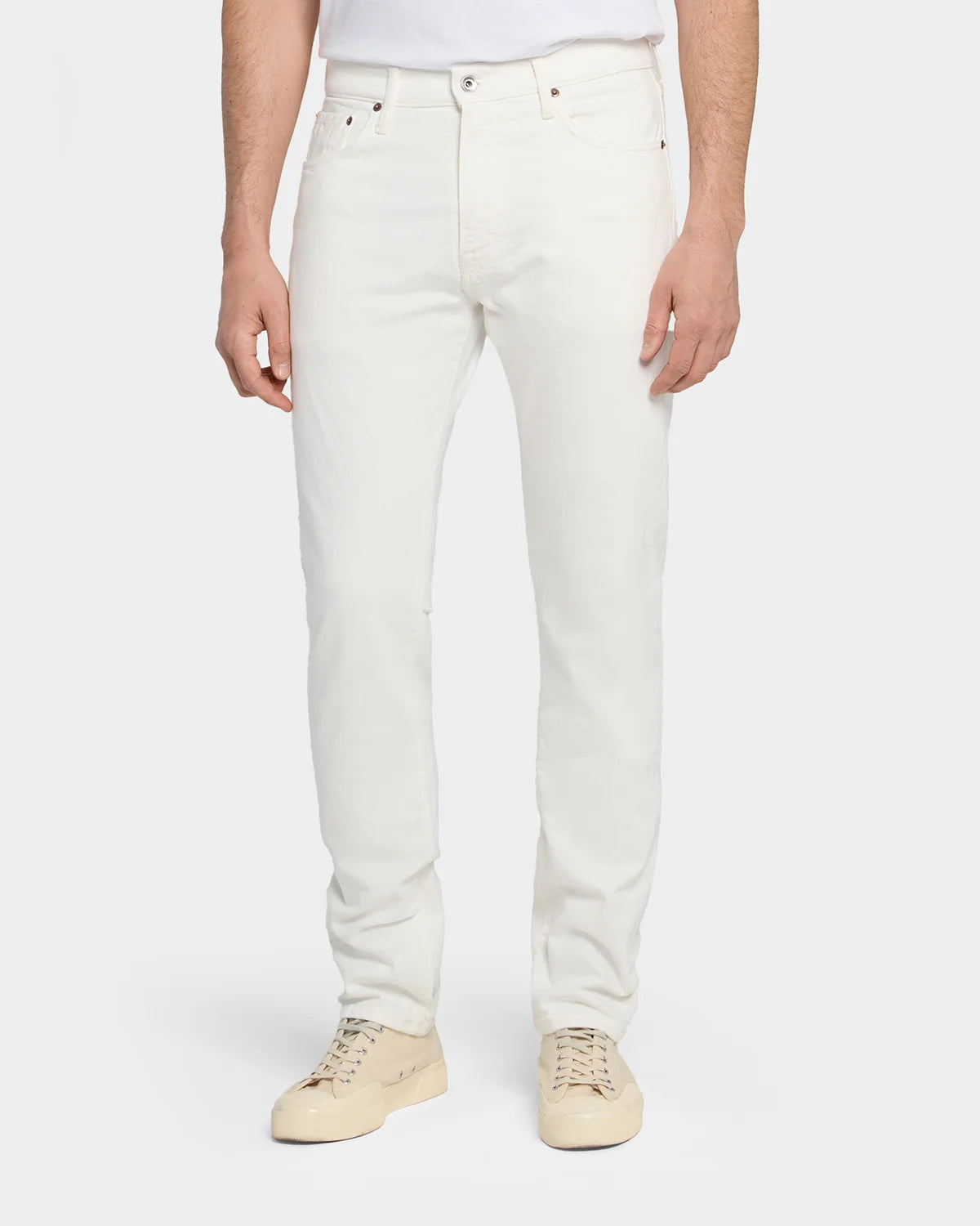 M8 Straight Comfort Organic Ecru - Stone Wash - Hugo Sthlm