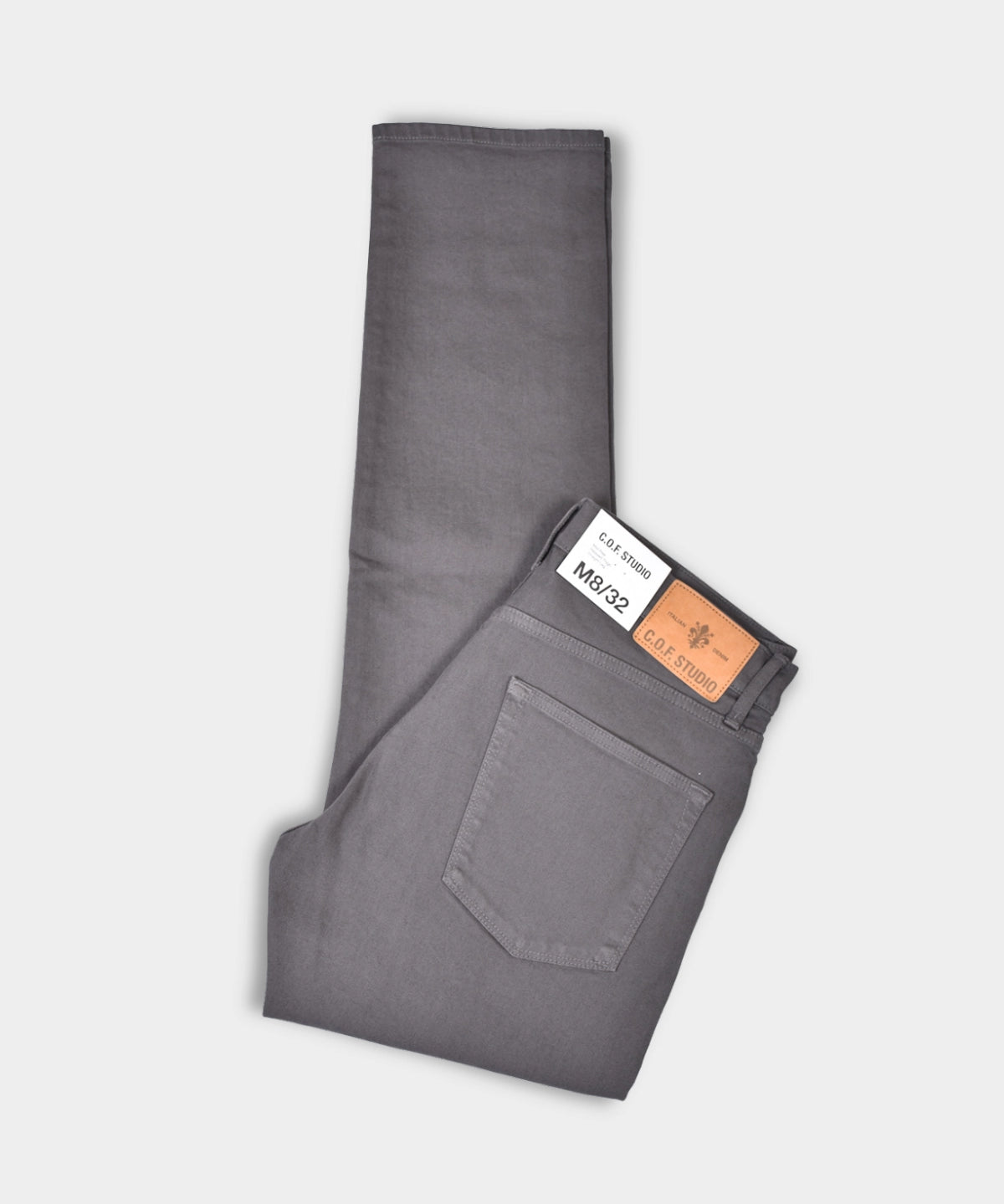 M8 Straight Comfort Organic Ecru - Anthracite - Hugo Sthlm