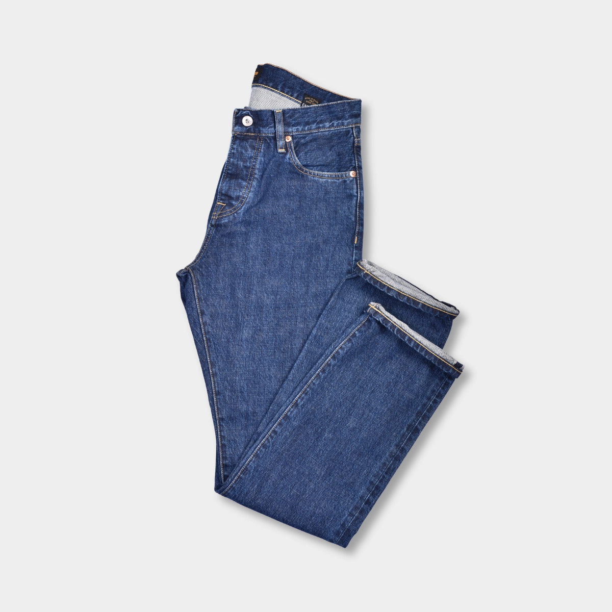 M8 Straight Fit 14 oz Selvedge - 6X Wash - Hugo Sthlm