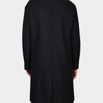 Mac Coat Boiled Wool - Black - Hugo Sthlm