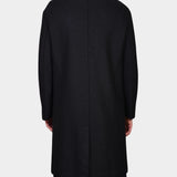 Mac Coat Boiled Wool - Black - Hugo Sthlm