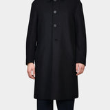 Mac Coat Boiled Wool - Black - Hugo Sthlm