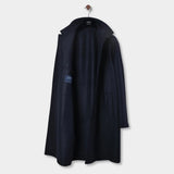 Mac Coat Pressed Wool - Dark Blue